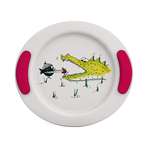 Ornamin flacher Kinderteller Ø 25 cm 'Krokodil'...
