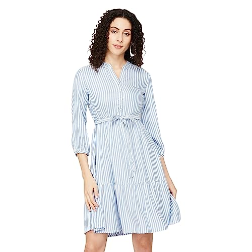 Fame Forever by Lifestyle Women Viscose Rayon Regular Fit Solid Dress Fame Forever by Lifestyle Women Viscose Rayon Regular Fit Solid Dress