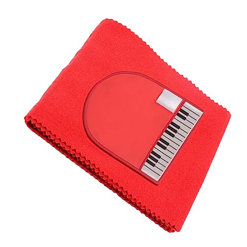 GOOHOCHY 1 set Piano Keyboard Cover Superfine Protective Keyboard Protector with Gloves Scratch Durable Material for Piano Maintenance and Protection