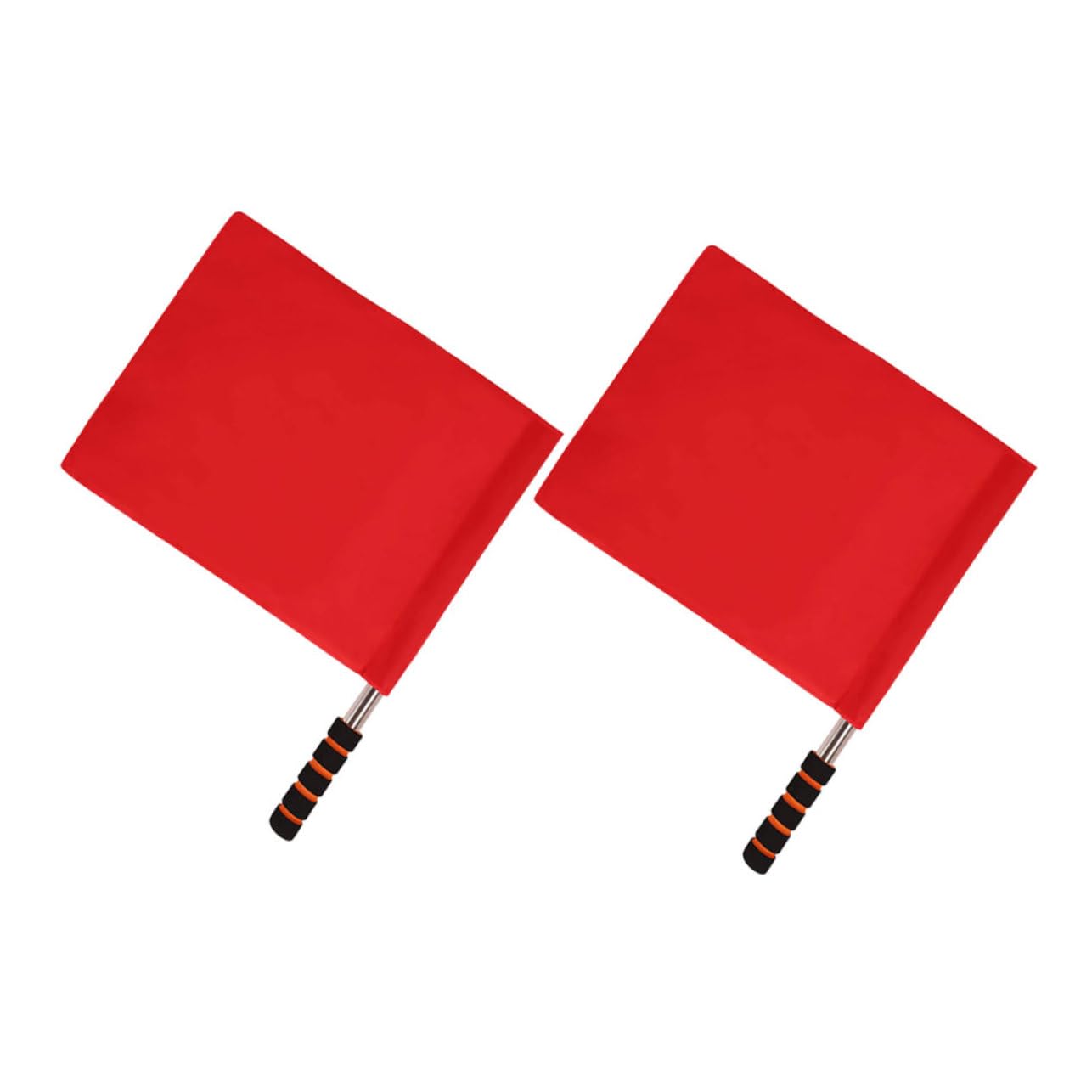 BESPORTBLE Árbitro Deportivas De Mano De Señales De Partido del Árbitro del Partido De Árbitro De Partido Rojo Nylon