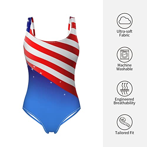 SWEET TANG Women's Athletic Training Comfort One Piece Swimsuit Swimwear Bathing Suit4