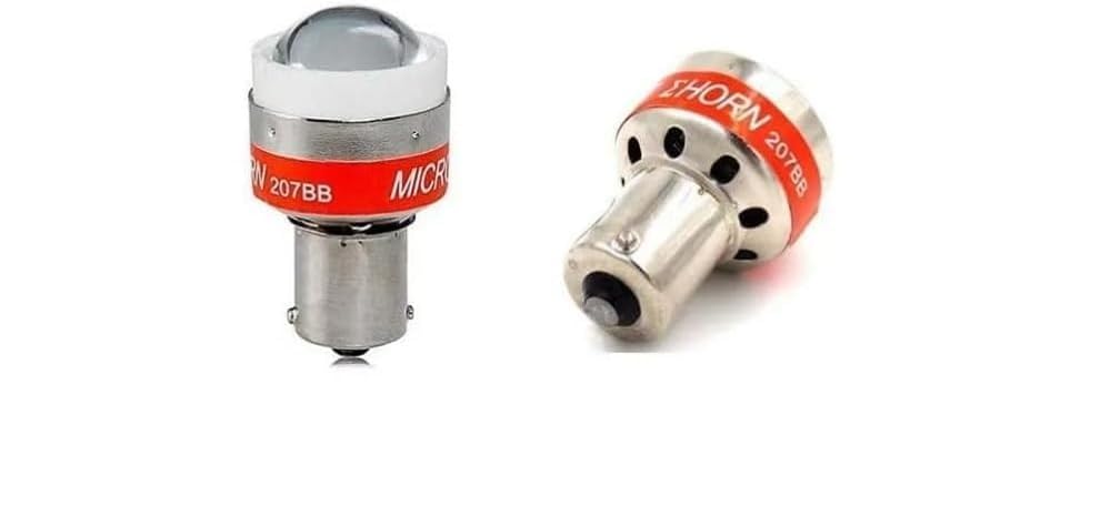 Générique 2x 12V LED Ampoules Sonores pour Feu de Recul Universelles Beeper Buzzer BipBip BA15S