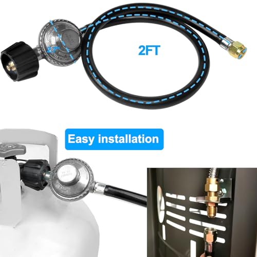 Regulador de gas con manguera 23 Imagen adicional