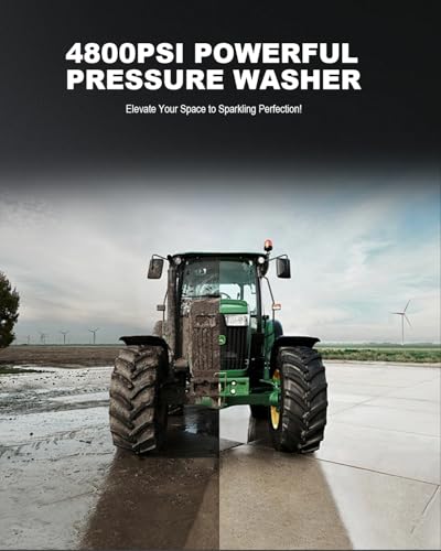 Commowner CMM4000-2 4800 Psi Electric Pressure Washer 2024 Newest 2.8 Gpm Professional High Power Washer thumb #1