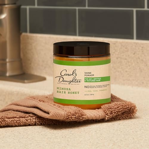 Image of Carol's Daughter Mimosa Hair Honey Shine Pomade for Textured and Curly Hair - with Shea Butter & Rosemary Oil, 8 fl oz (Pack of 6)