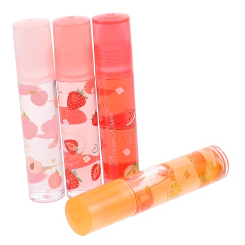 Vaguelly 4Piezas Labial Hidratante De Protector Labial Transparente Para Secos y Agrietados De Transportar