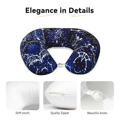 Almohada de cuello espuma viscoelástica negra miniatura 4