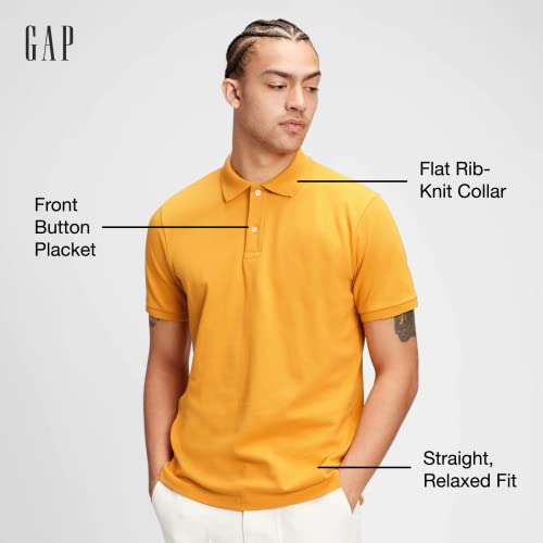 GAP Men's Stretch Pique Polo Shirt2