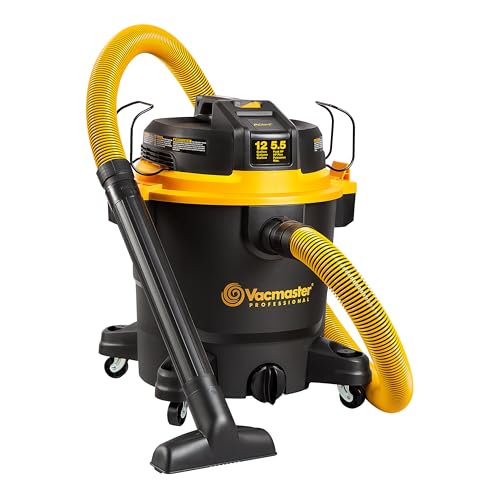 Vacmaster Professional Beast Series 12-Gallon 5.5 Peak HP Wet/Dry Vacuum- VJH1211 PF 0205