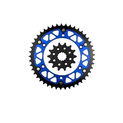 Couronne arrière 47T et pignon 14T en acier haute résistance pour Yamaha YZ426F et WR426F