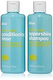 bliss Supershine Shampoo plus Conditioning Rinse Set, 8.5 fl oz