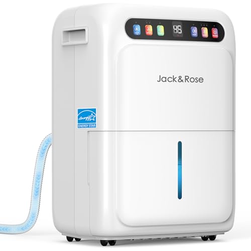 52 Pint Dehumidifier with Drain Hose, 6L Tank, 4500 Sq.Ft