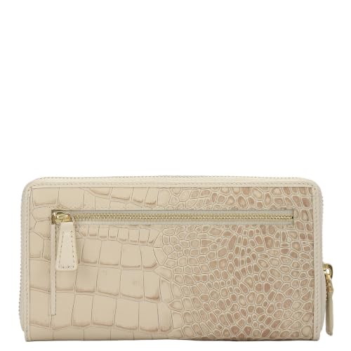 Image of Da Milano Premium Leather Wallet for Women | Multi Compartment Travel Wallet - Marshmallow White