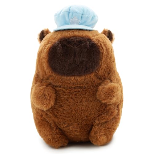 Image of Blue Capybara Soft Plush Toy for Kids Stuffed Soft Toy with Cute Hug-Friendly Plush for Babies, Toddlers & Children Safe, Lightweight & Easy to Clean (28CM)