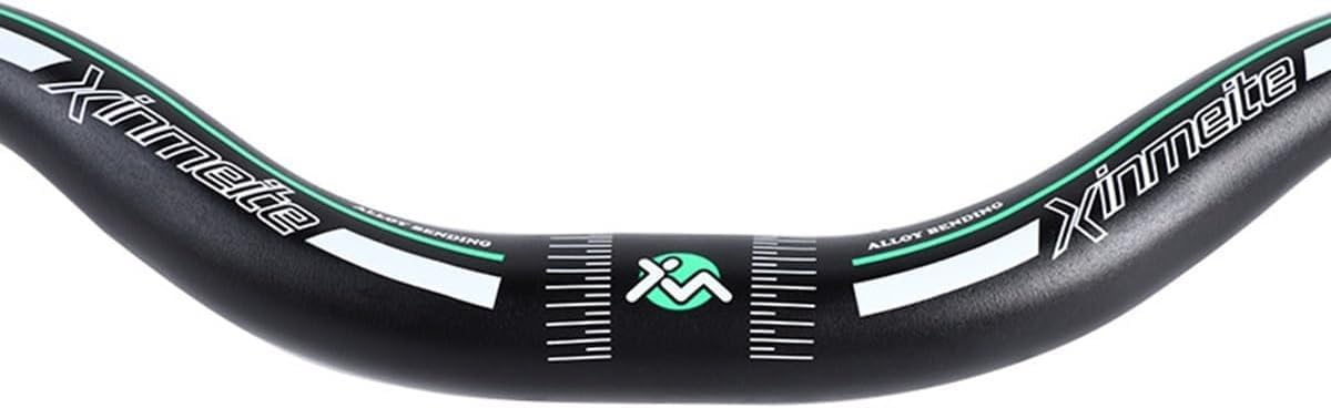 Manillar de Bicicleta de montaña de 720/780 mm con elevación de 40 mm, Manillar de Descenso MTB Fabricado en aleación de Aluminio de 31,8 mm, Manillar de Bicicleta extralargo (C, 7