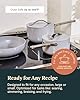 Caraway 24-Piece Nonstick Ceramic Cookware Set - Includes Fry Pans, Sauce, Sauté Pan, Dutch Oven, Petite Cooker, Stir Fry, Rondeau, Stock Pot, Lids & Storage Organizers - Cream #5