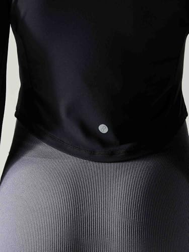 Image of CAVA Sculptor Jacket for Women | ADPT Nylon-Spandex, 4-Way Stretch, Moisture-Wicking, High Neck, Full Sleeves | Performance Activewear