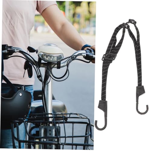 Cascos de motocicleta fijación segura con correas elásticas de lona 5