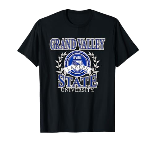 Grand Valley State Lakers Laurels Logo Officially Licensed T-Shirt