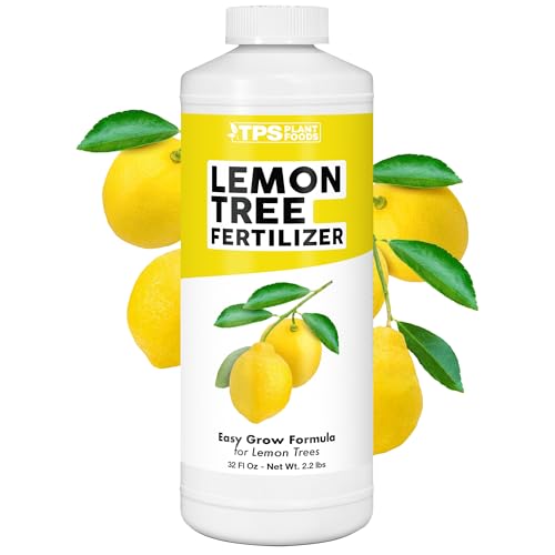 Lemon Tree Fertilizer – Liquid Plant Food for More Fruit, Better Flowering & Stronger Root Development, 32 oz