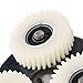 Planetary Gear Motor, Electric Motor Gear Clutch Kit, Nylon High Performance Strength Steel Nylon Gear Clutch Kit, 3pcs 36T Gears with 88mm Clutch Kit for 500 to 750W Motor
