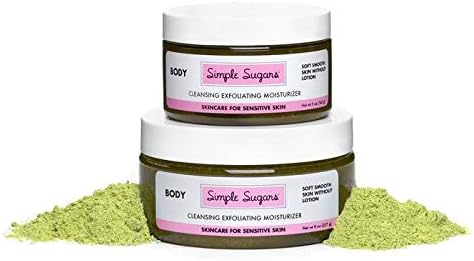 Simple Sugars Soothing And Calming Green Tea Body Clensing Scrub - 8oz (227g)