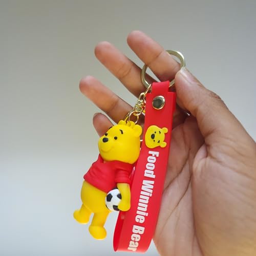 Image of OTTAVO Cute Cartoon 3D Silicone High -Quality PVC Material Keychain, Suitable for Boys and Girls - Pack of 1.