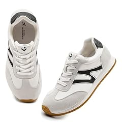 White/Black Grey Suede