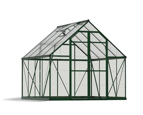 Canopia by Palram Serre de Jardin Balance 6m² Vert Cadre en Aluminium, Panneaux en Polycarbonate, Résistant aux UV