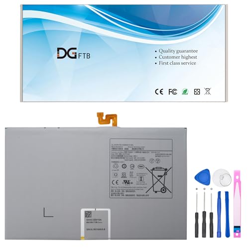EB-BT975ABY Tablet Battery for Samsung Galaxy Tab S7 FE SM-T733 12.4" S7 FE 5G 12.4" S7 Plus 12.4" S7+ Plus 5G 12.4" S7+ 12.4" 2020 SM-T738U SM-T975N SM-T970 SM-T975 SM-T976N SM-T978U SM-T976B 38.95Wh
