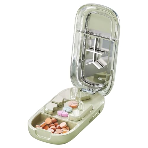 Coupe-comprimé de voyage compact pour une gestion fluide de vos soins pendant vos déplacements