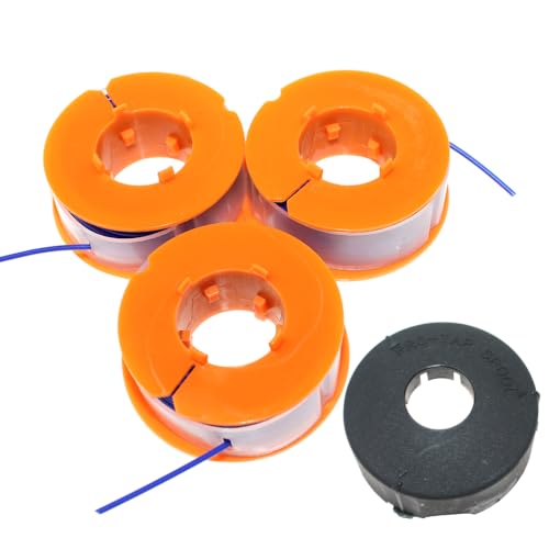 ICOOYO Spool with Line & Cover for Bosch ART23 Combitrim,ART23 Comfort,ART23 Easytrim,ART23F,ART23GF,ART23GF OBI,ART23 GFS,ART23 GFSV,ART25,ART25F F016F03305,1619P16616