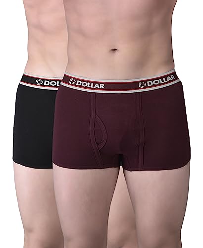 Image of Dollar Bigboss Men's Modal Modern Regular Fit Solid Trunk