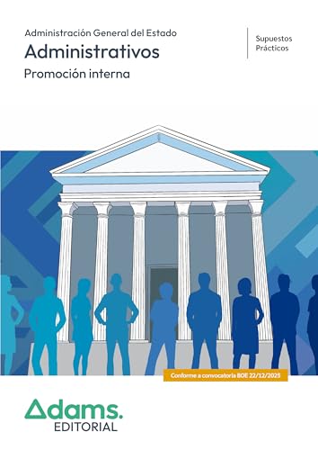 Portada de Supuestos prácticos Administrativos Administración del Estado. Promoción interna
