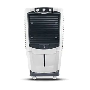 BLUE STAR Aura 60 Litres Desert Air Cooler DA60PMC with with Dual Cool Technology, Dual Filtration and Ice Chamber,White