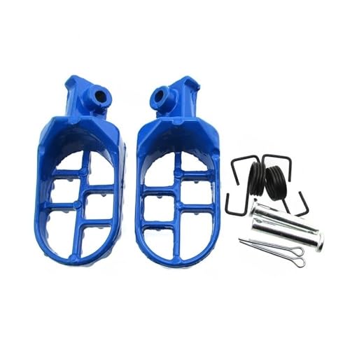 Marchepied moto bleu pour restaurer votre motocross CRF80