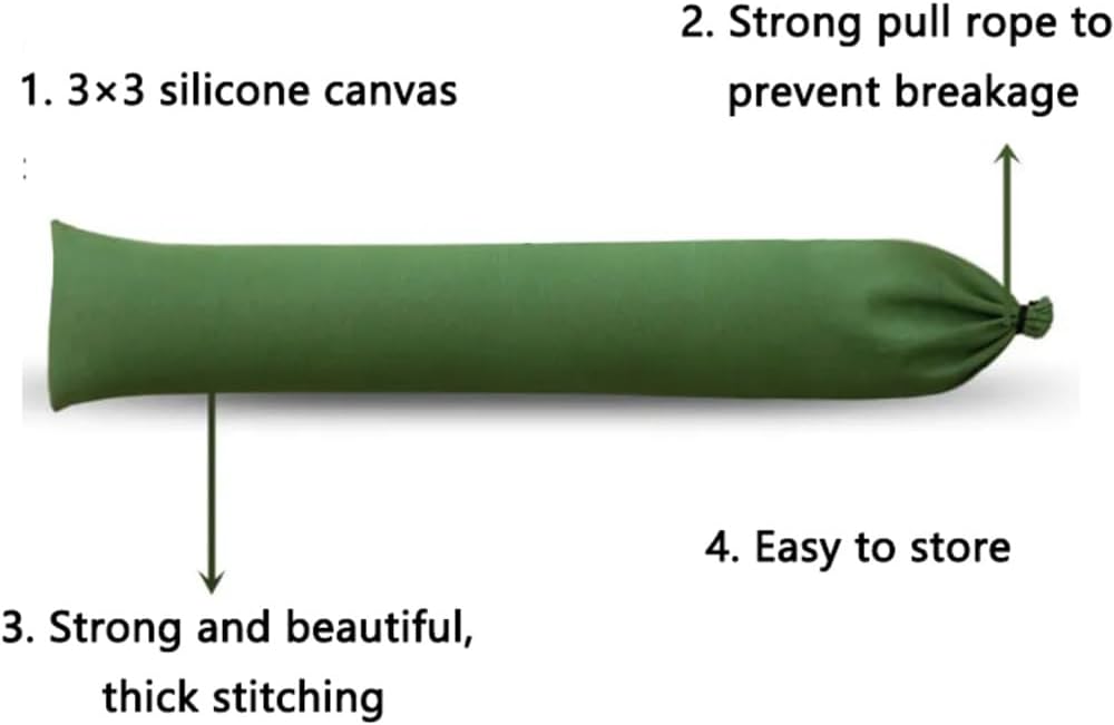 Flood Bags, 10 Pieces of Flood Control Sandbags, Flood Control Thickened Canvas Waterproof, Leak Plugging Sandbags, Emergency Bags Canvas Bags