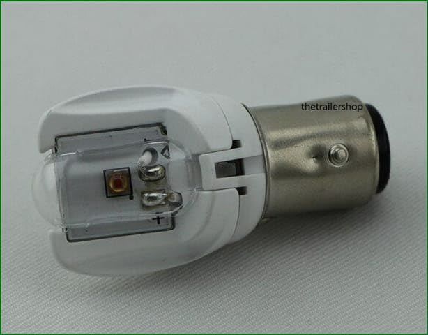 High Powered 2 Red Light Replacement Bulb for #1157 Double Contact 250 36934R