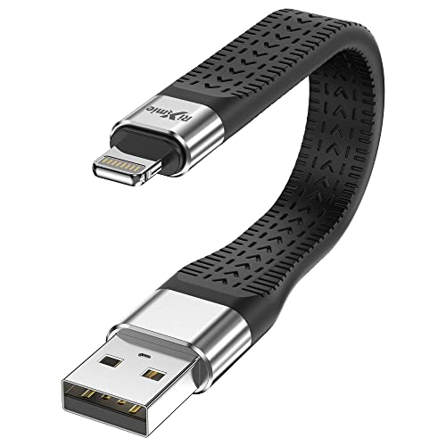 Cable corto USB A a Lightning de 13,5 cm perfecto para usar con batería portátil