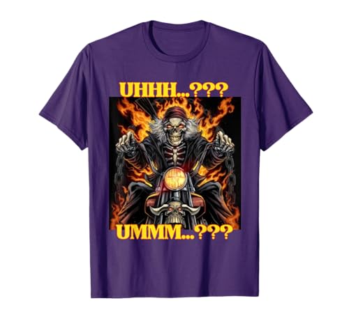 Funny ADHD Edgy Hard Skeleton Meme T-Shirt