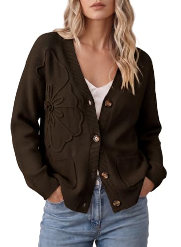 Women's Floral Cardigan