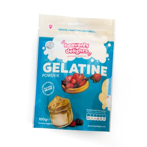 Heavenly Delights Halal Beef Gelatine, 100g *HMC Certified*