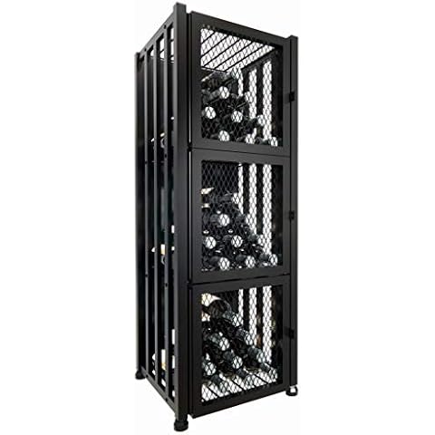 VintageView Case & Crate 2.0 Locker Short Wine Bottle Storage kit (48 Bottles) Cover