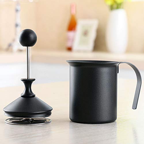 Espumante manual de leite, fabricante de espuma, espumante compacto simples, para leite de caju Coff