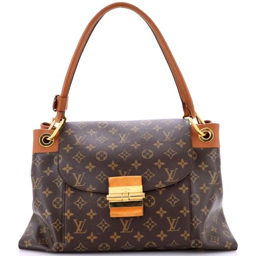 Pre-Loved Olympe Handbag Monogram Canvas, Brown