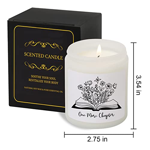 Book Lovers Gifts For Women / Men, Book Accessories For Reading Lovers, Librarian Gifts, Bookish Gifts, Funny Gifts For Teachers, Writers, Readers, Book Nerd, Bookworms - Lavender Scented Candles #TOP6