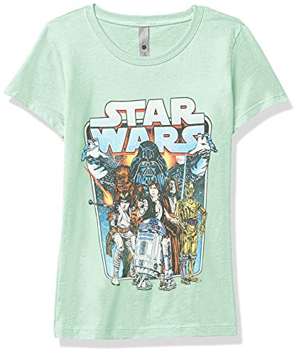 T-shirt Star Wars Classic Battle fille t-shirt menthe taille M haut geek enfant