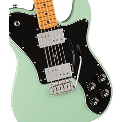 Fender Vintera II ’70s Telecaster Deluxe MN with Tremolo Surf Green – Guitare Électrique - Les Beatles, Paul McCartney, John Lennon, RIngo Starr, George Harrison Fender Vintera II '70s Telecaster Deluxe MN with Tremolo Surf Green - Guitare Électrique – Image 3