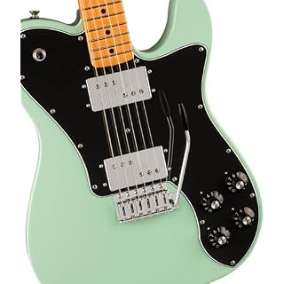 Fender Vintera II ’70s Telecaster Deluxe MN with Tremolo Surf Green – Guitare Électrique - Les Beatles, Paul McCartney, John Lennon, RIngo Starr, George Harrison Fender Vintera II '70s Telecaster Deluxe MN with Tremolo Surf Green - Guitare Électrique – Image 3