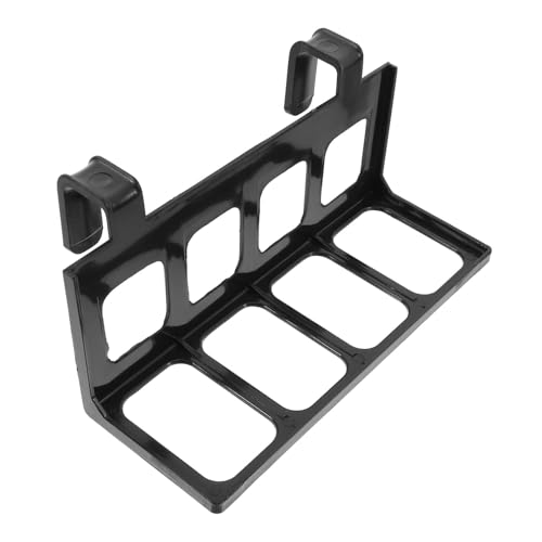 SOLUSTRE Flower Stand Hook Planter Hangers for Outdoor Plastic Flower Pot Holders Hanging Rack for Railings